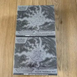 2x Pokemon Centre Elite Trainer Box Pitch Black ETB New & Sealed, torn seals - Image 1