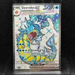 Gyarados ex 225/198 Ultra Rare Scarlet & Violet Pokemon Holo Near Mint - Image 1