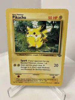 Pokemon 1999 Jungle Unlimited Pikachu 60/64 English - Image 1