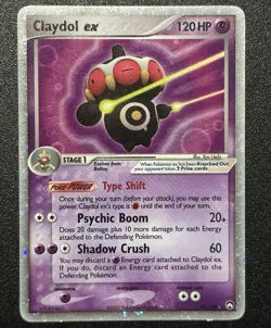 Pokemon Claydol ex EX Power Keepers Ultra Rare Holo 93/108 120HP ENG - Image 1