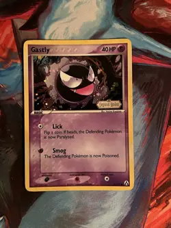 Pokemon TCG Gastly Reverse Holo Common Legend Maker 52/92 LP - Image 1