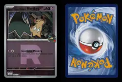 REVERSE HOLO TEAM ROCKET'S MIMIKYU (TEAM ROCKET) UNCOMMON 097/217 NM POKEMON - Image 3
