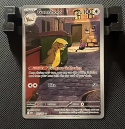 Pokemon Gumshoos 153/132 Mega Evolution Illustration Rare 2025 - Image 1
