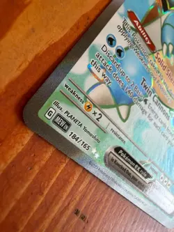 BLASTOISE EX - Pokemon TCG 151 MEW 184/164 (NM) - Image 2
