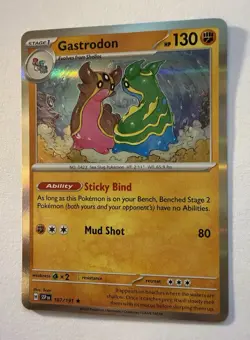 Gastrodon 107/191 SV08: Surging Sparks [SSP] - Holo Rare Near Mint - Pokemon - Image 1