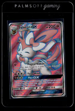 Sylveon GX 140/145 Guardians Rising Rare Ultra Pokemon - Image 1