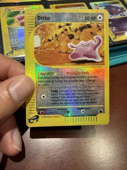 Ditto SKYRIDGE 🧬 Reverse Holo 51/144 WOTC E READER VINTAGE POKEMON - Image 1