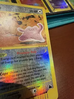 Ditto SKYRIDGE 🧬 Reverse Holo 51/144 WOTC E READER VINTAGE POKEMON - Image 2
