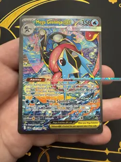 Mega Greninja ex SIR 116 Chaos Rising (Full Set) Pokemon - Image 2