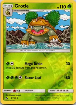 Grotle 8/156 Ultra Prism Common MP Pokemon TCG - Image 1
