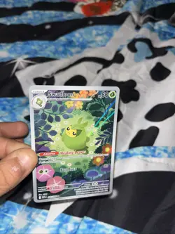 Swadloon 088/086 IR Pokemon White Flare Illustration Rare NM - Image 1