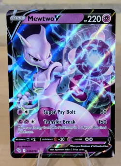 Mewtwo V 030/078 Pokemon GO Holo - Image 1