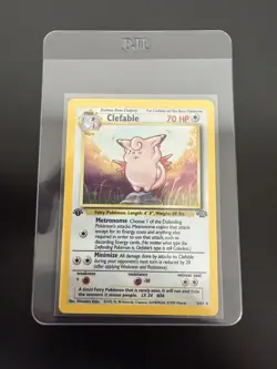 Pokemon 1st Edition Jungle Clefable Holo #1/64 (1999 WOTC) - Image 1