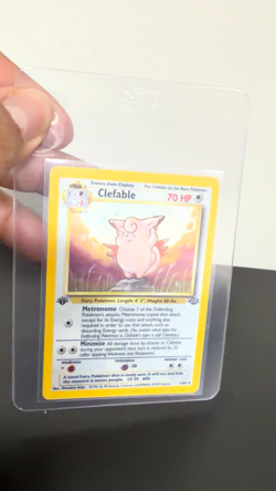 Pokemon 1st Edition Jungle Clefable Holo #1/64 (1999 WOTC) - Image 2