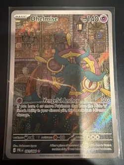 Pokemon TCG Pitch Black Dhelmise 91/84 Full Art English Illustration Rare - Image 1
