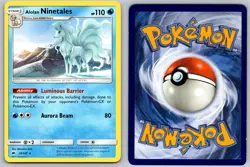 Alolan Ninetales 28/147 Burning Shadows Rare Pokemon LP - Image 3