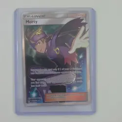 The Pokemon Company Morty 212/214 SM Lost Thunder Ultra Rare Full Art Holo Eng - Image 1