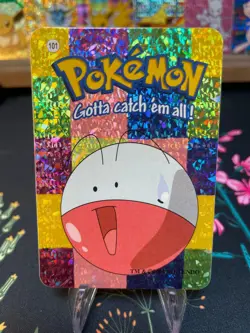 Electrode #101 - Vintage Vending Machine Prism Sticker 2000 Pokemon - Image 1