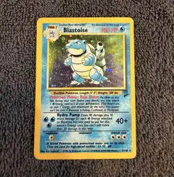 Wizards of the Coast Blastoise 2/130 Holo Rare - Base Set 1999 Stage 2 100 HP - Image 1
