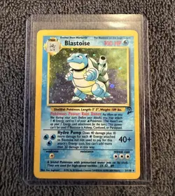 Wizards of the Coast Blastoise 2/130 Holo Rare - Base Set 1999 Stage 2 100 HP - Image 3
