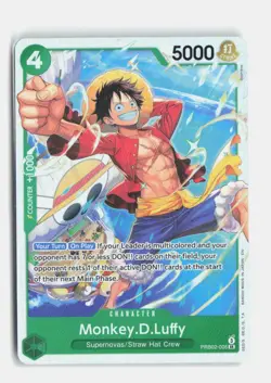 Monkey.D.Luffy - PRB02-005 Foil Premium Booster -The Best- Vol. 2 One Piece NM - Image 1