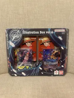 (Lot Of 4) One Piece TCG Illustration Box Vol. 6 - BRAND NEW SEALED - Image 2