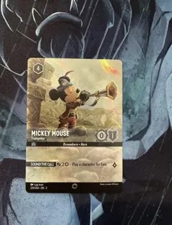 Disney Lorcana - Mickey Mouse Trumpeter Enchanted 220/204 (Into the Inklands) - Image 1