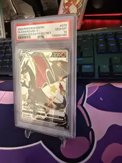 Pokemon Charizard V 79/73 Champions Path Secret Rare Full Art Holo PSA 10 - Image 3