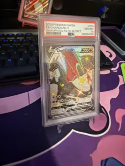 Pokemon Charizard V 79/73 Champions Path Secret Rare Full Art Holo PSA 10 - Image 4