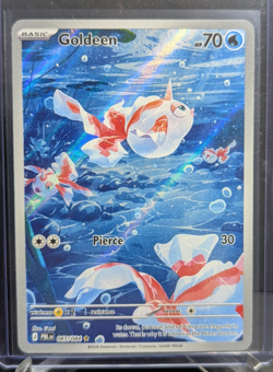 Goldeen 87/84 Pitch Black IR Pokemon TCG - NM - Image 1