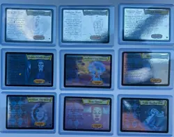 Harry Potter TCG Holographic Foil Character Card Lot WOTC 2001-2002 - Image 1