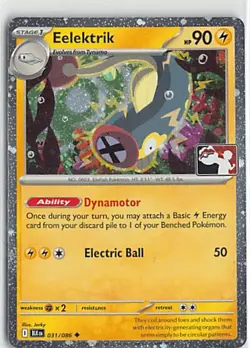 Prize Pack Series Cards Holo Uncommon 031/086 Eelektrik - Image 1