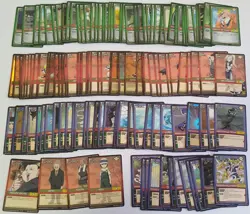 Naruto CCG Series 1 Card Game Lot 132 Cards (Italian) Bandai Panini 2006 - Image 1