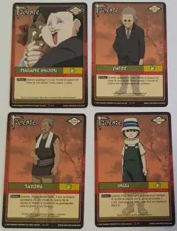 Naruto CCG Series 1 Card Game Lot 132 Cards (Italian) Bandai Panini 2006 - Image 2