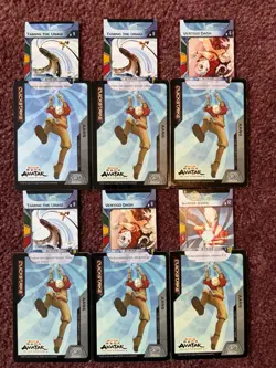 Upper Deck Quickstrike Avatar the Last Airbender CCG Complete Chamber Card Set - Image 1