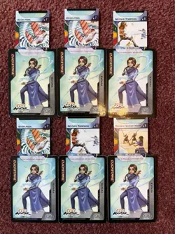 Upper Deck Quickstrike Avatar the Last Airbender CCG Complete Chamber Card Set - Image 2