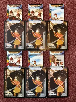 Upper Deck Quickstrike Avatar the Last Airbender CCG Complete Chamber Card Set - Image 5