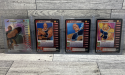 Nappa Saiyan Saga Starter Set Personality Lv1-3 HT DBZ CCG TCG Score Cards Card - Image 1