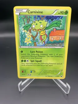 Carnivine 5/108 – Pokemon TCG Dark Explorers Rare Black & White Card LP - Image 1