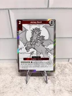 Metazoo Convention Packs Sketch Jersey Devil Card - Image 1