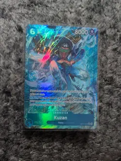 Kuzan OP12-043 R Parallel Legacy of the Master One Piece Card Game Alt - Image 1