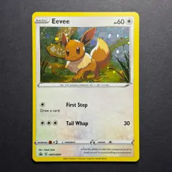 Eevee SWSH095 - SWSH Black Star Promo - Pokemon Card - Image 1