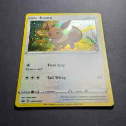 Eevee SWSH095 - SWSH Black Star Promo - Pokemon Card - Image 2