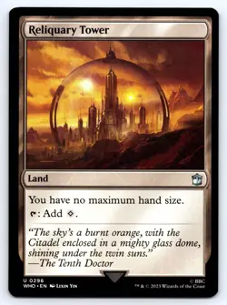 Reliquary Tower #296 WHO Doctor Who Non-Foil MTG NM - Image 1