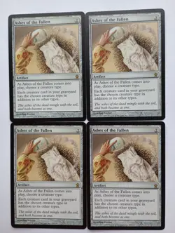 MTG - 4x Ashes Of The Fallen - Saviors Of Kamigawa - LP - Image 1