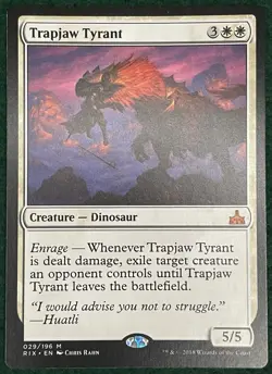 Trapjaw Tyrant - MTG Rivals of Ixalan 029/196 Mythic - Image 1