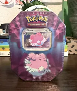 New Sealed Pokemon TCG Strong Bonds 2019 Blissey Tin 820650102851 - Image 1