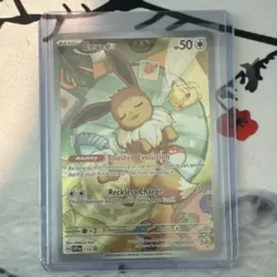 Pokemon TCG Eevee 173 SV Scarlet & Violet Promo Holo English HP 50 - Image 1