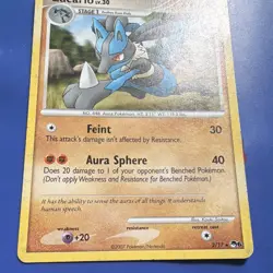 The Pokemon Company Pokemon TCG Lucario 002/017 POP Series 8 Holo Rare Eng - Image 3