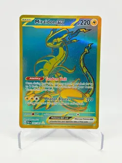 Miraidon EX 243/091 SV: Paldean Fates Holo Pokemon NMT+ - Image 1